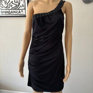 Buffalo Little Black Dress One Shoulder Size Small